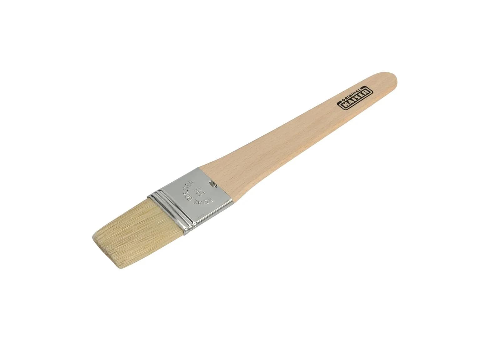 KAISER Holz-Backpinsel 1,5 Braun Buchenholz