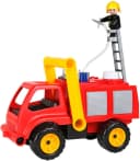 LENA® Spielzeug-Feuerwehr Aktive Bunt mit Spielfigur Bild 1