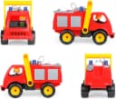 LENA® Spielzeug-Feuerwehr Aktive Bunt mit Spielfigur Bild 3