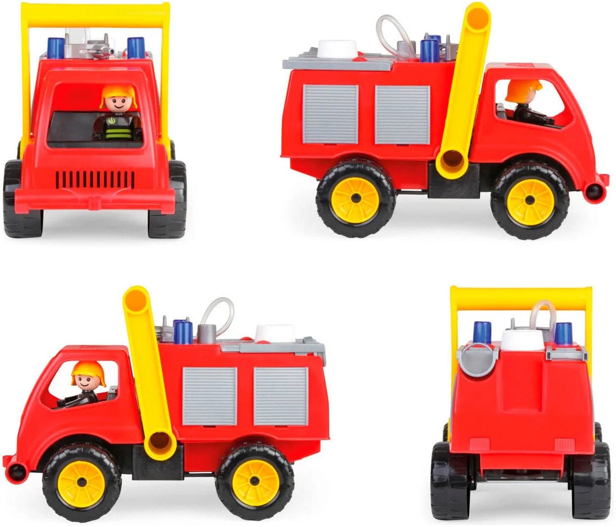 LENA® Spielzeug-Feuerwehr Aktive Bunt mit Spielfigur - Bild 3