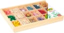 Kreativset LENA Holzperlen Holzkassette groß bunt Bild 3