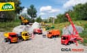 LENA® GIGA TRUCKS Muldenkipper Bunt Spielzeugfahrzeug Bild 5