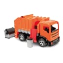 LENA GIGA TRUCKS Müllwagen Orange Grau Schwarz Spielzeugfahrzeug Bild 1