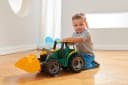 LENA® Spielzeug-Traktor Giga Trucks Frontlader Grün/Gelb Bild 4