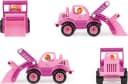 Lena Spielzeug Radlader Prinzessin Rosa Glitzer Made in Europe Bild 3