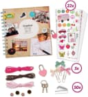 LENA Kreativset Scrapbook groß Bunt mit 20 Themen und Stickerbögen Bild 3