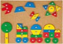 LENA Hammerspiel Bunt - Kunststoff Spielzeug für Kinder ab 3 Jahren Bild 3
