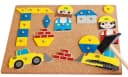 LENA® Hammerspiel Baustelle Bunt - Kreativspiel für Kinder ab 3 Jahren Bild 5