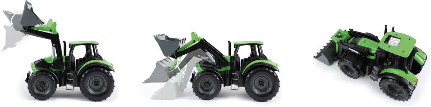 LENA Worxx Spielzeug-Traktor Deutz 7250 TTV Agrotron Grün/Schwarz