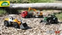 LENA Worxx Spielzeug-Traktor Deutz 7250 TTV Agrotron Grün/Schwarz Bild 5
