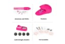 LENA Kreativset Mani-Pedi Nail Salon Bunt 4-in-1 mit Design-Drucker Bild 1