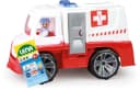LENA Truxx Spielzeug-Krankenwagen Rot/Weiß mit Zubehör Bild 3