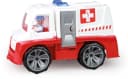 LENA Truxx Spielzeug-Krankenwagen Rot/Weiß mit Zubehör Bild 4