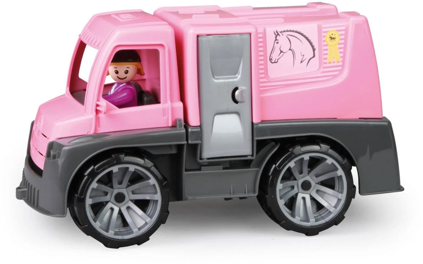 LENA Truxx Spielzeug-Transporter Rosa Pferdetransporter