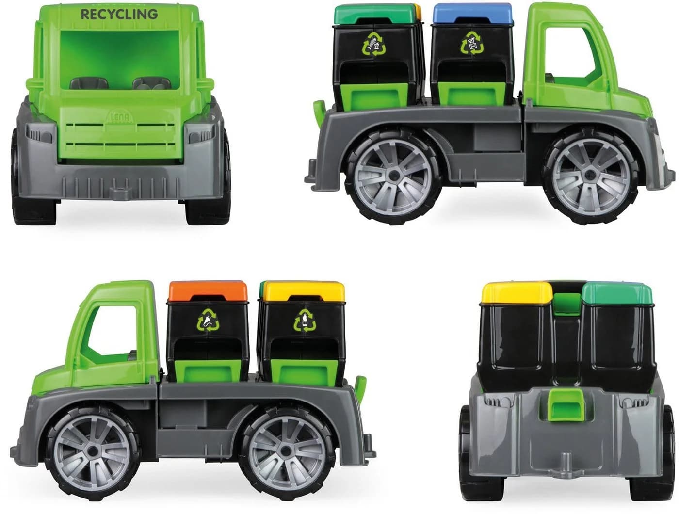 Lena® Spielzeug-Transporter TRUXX Recycling Truck inkl. Spielfigur