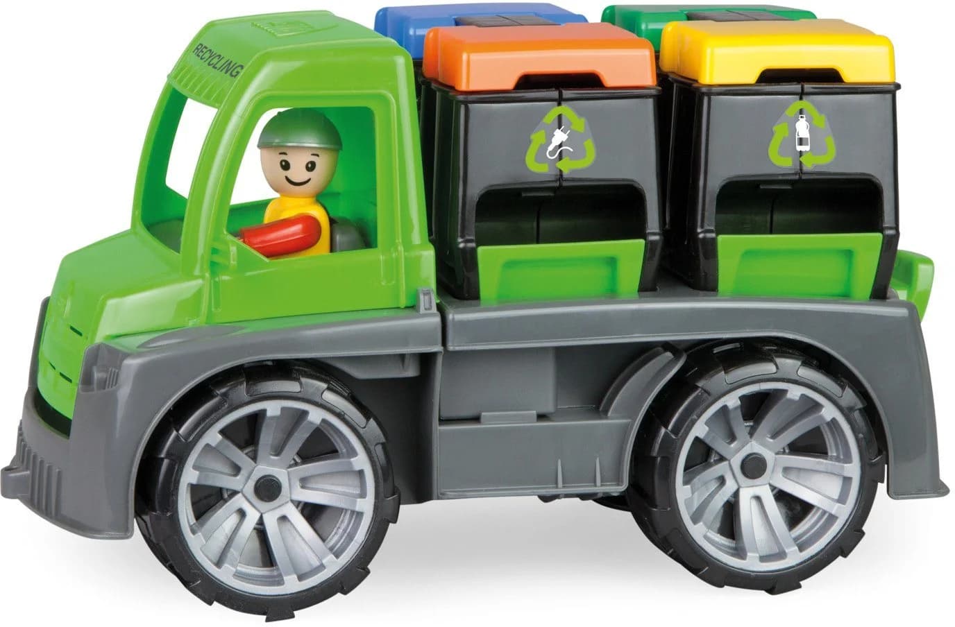Lena® Spielzeug-Transporter TRUXX Recycling Truck inkl. Spielfigur - Bild 2