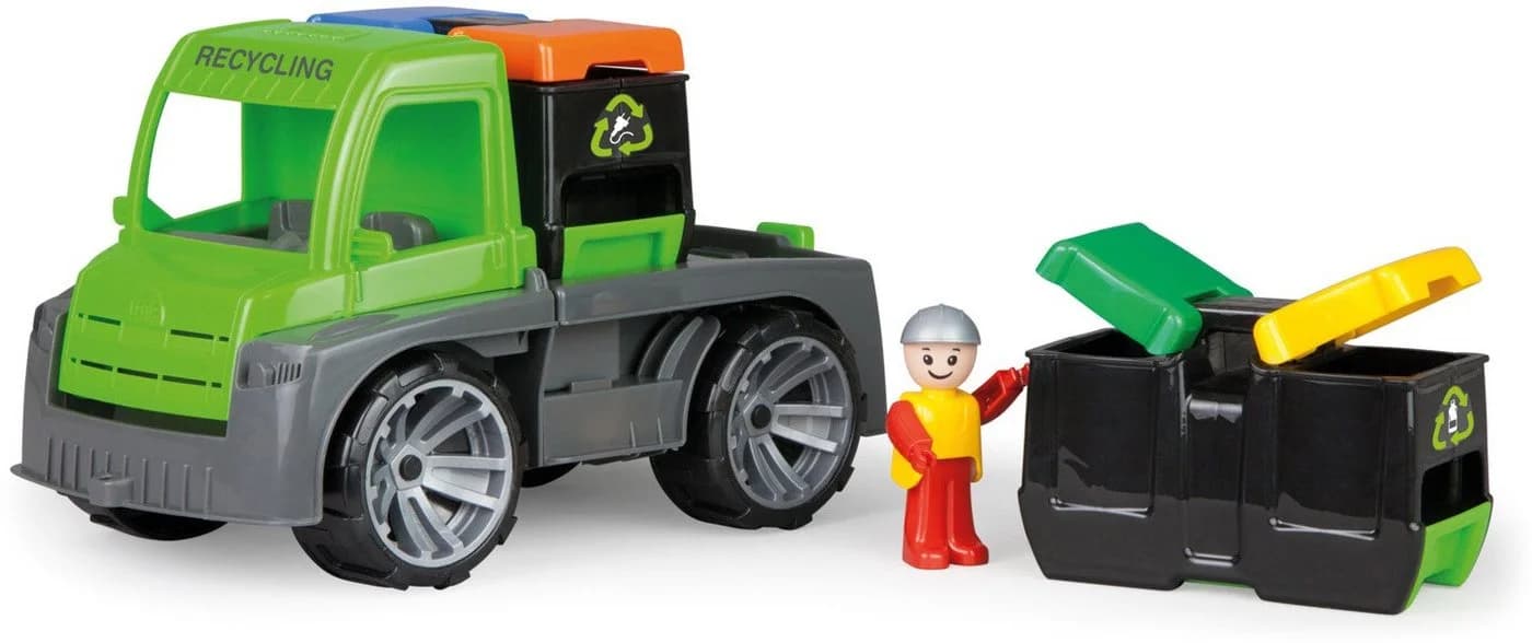 Lena® Spielzeug-Transporter TRUXX Recycling Truck inkl. Spielfigur - Bild 3