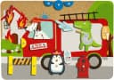 LENA Hammerspiel Feuerwehr Bunt Kinder Spielzeug Bild 4