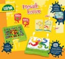 LENA Mosaik-Koffer color Kreativset mit 400 Steckern Bild 5