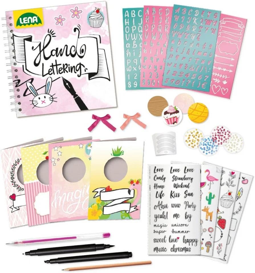 LENA® Kreativset Handlettering-Set, groß