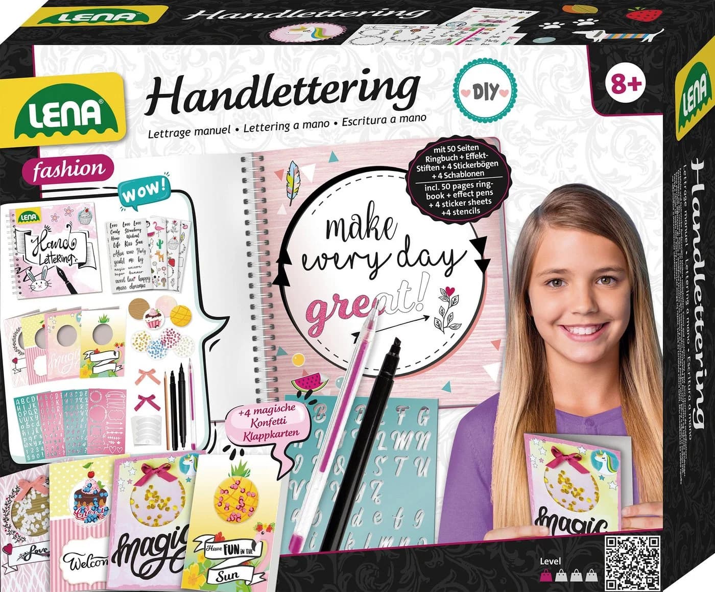 LENA® Kreativset Handlettering-Set, groß - Bild 2