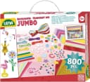 LENA Bastelkoffer Jumbo Pink - 800 Teile Kreativset für Kinder ab 5 Jahren Bild 2
