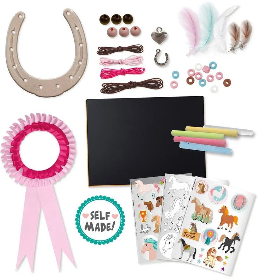 Kreativset LENA DIY My Pony Bunt Kunststoff Bastelset - Bild 4