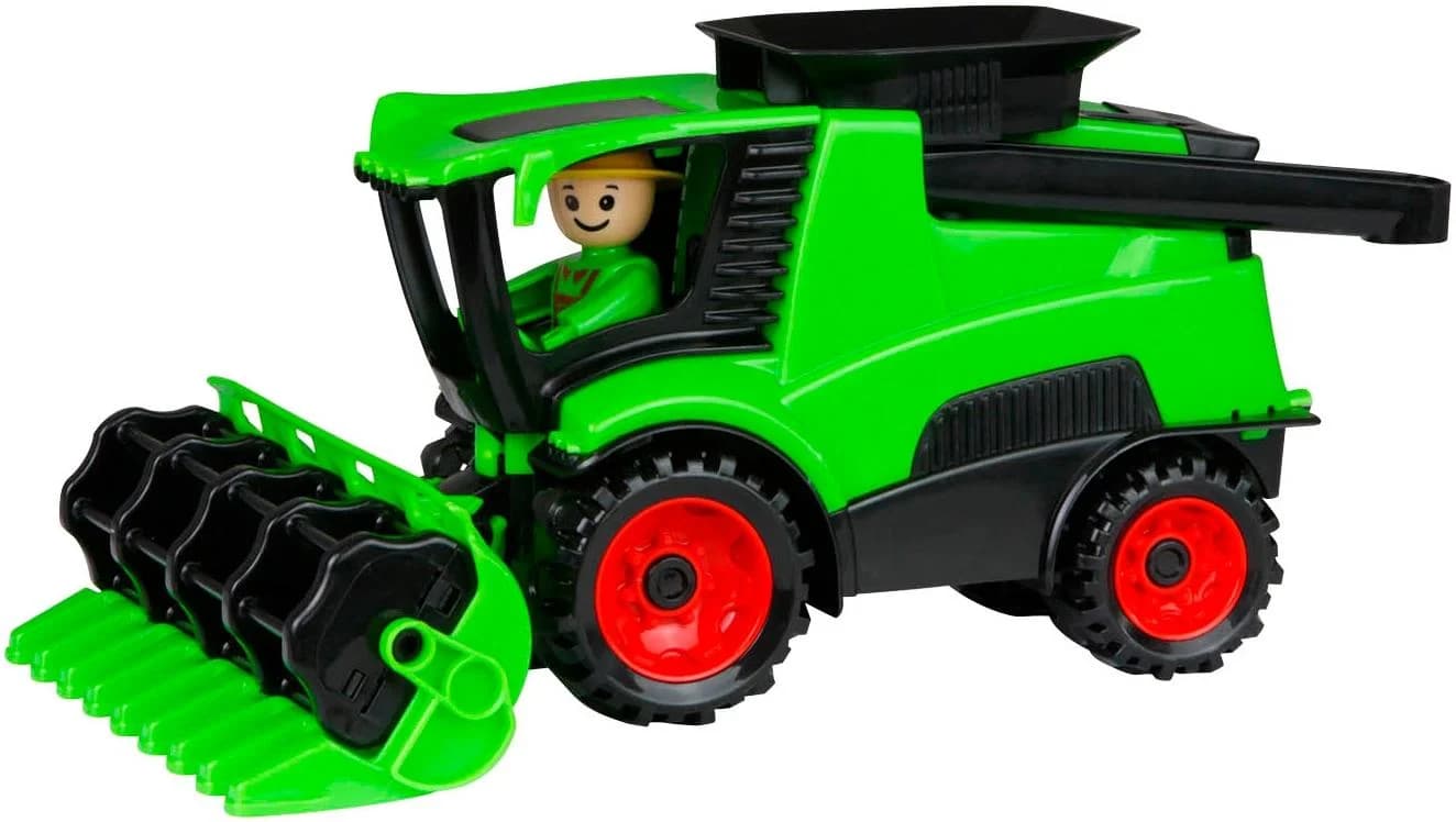 LENA® Spielzeug-Mähdrescher Truckies inklusive Spielfigur Made in Europe