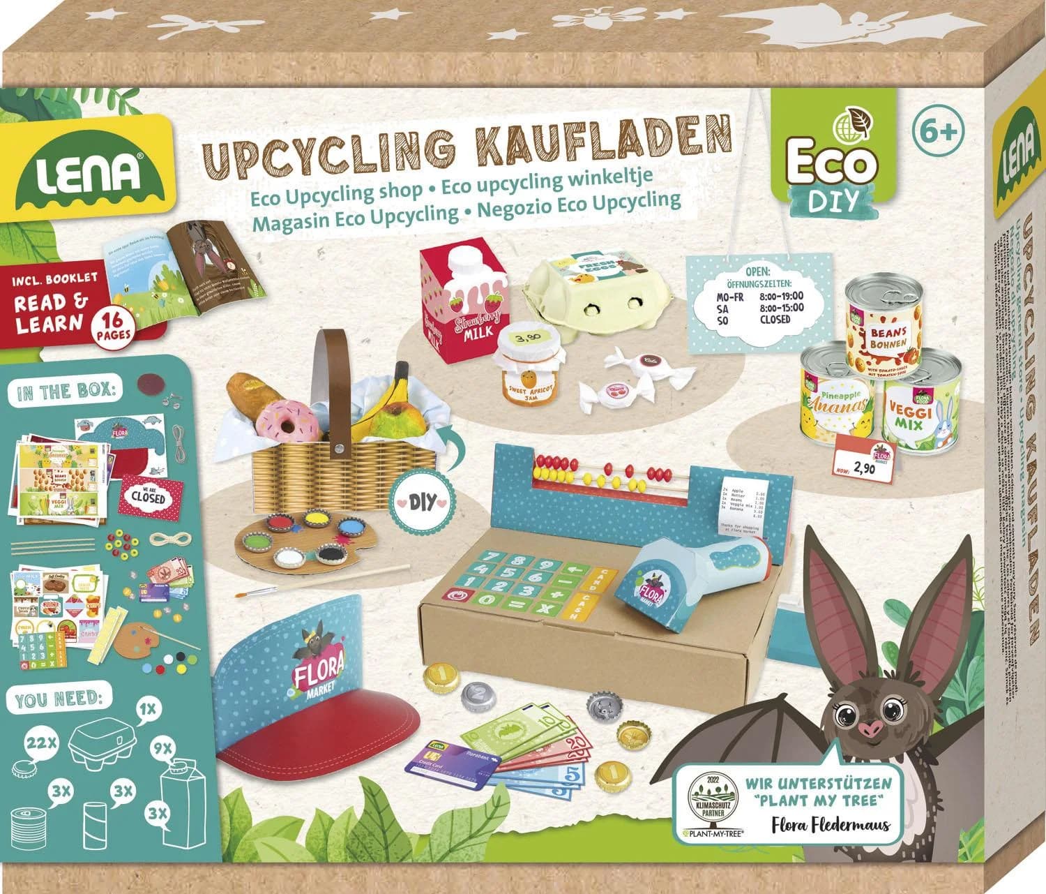 Kaufladensortiment LENA 'Bastelset Eco' - Bunt