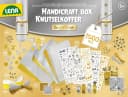 LENA Kreativset Bastelkoffer Gold & Silber - 1.500 Teile Bunt Bild 1