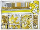 LENA Kreativset Bastelkoffer Gold & Silber - 1.500 Teile Bunt Bild 3