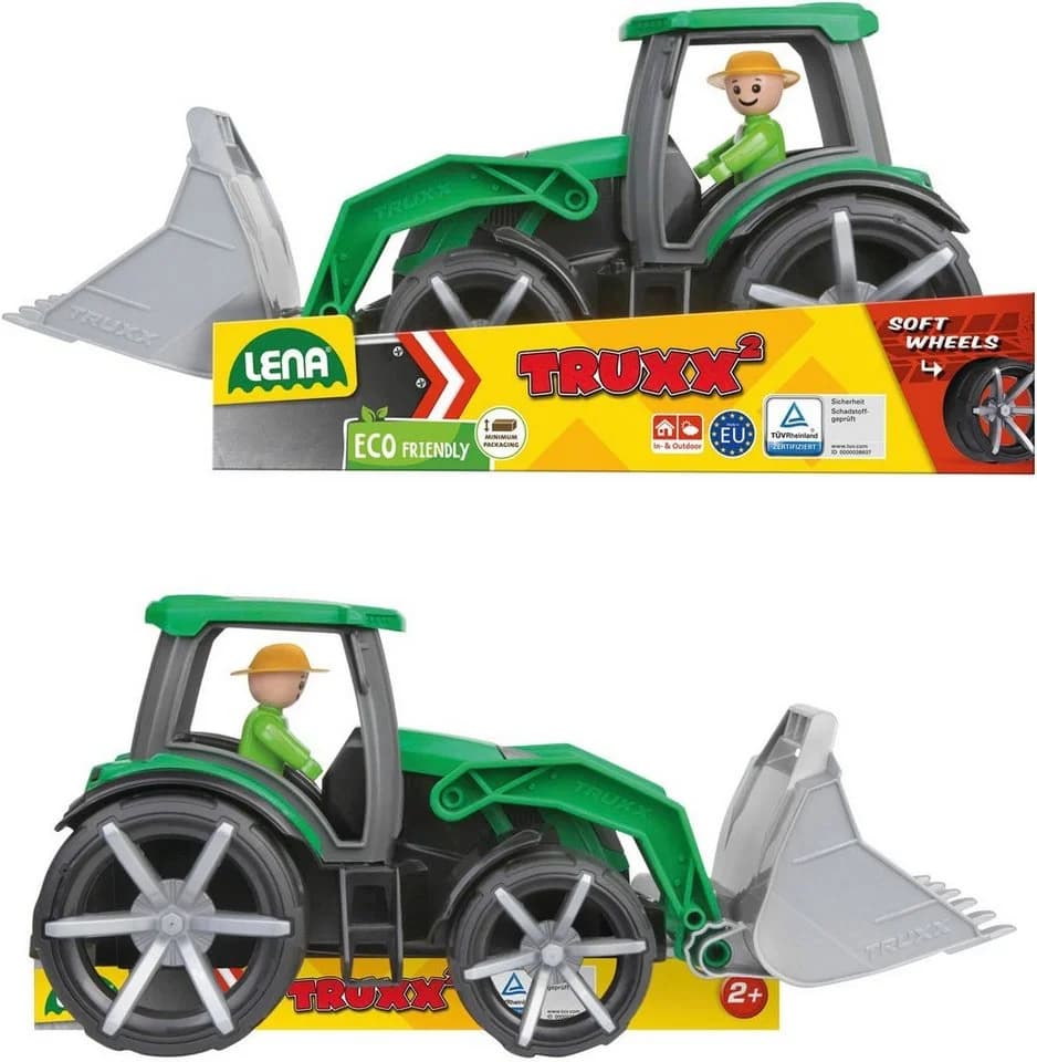TRUXX² Traktor mit Führerhaus und Spielfigur - LENA® - Bild 4