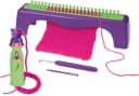 Kreativset LENA Strickset mit Strickliesel Lila Kunststoff Made in Europe Bild 3