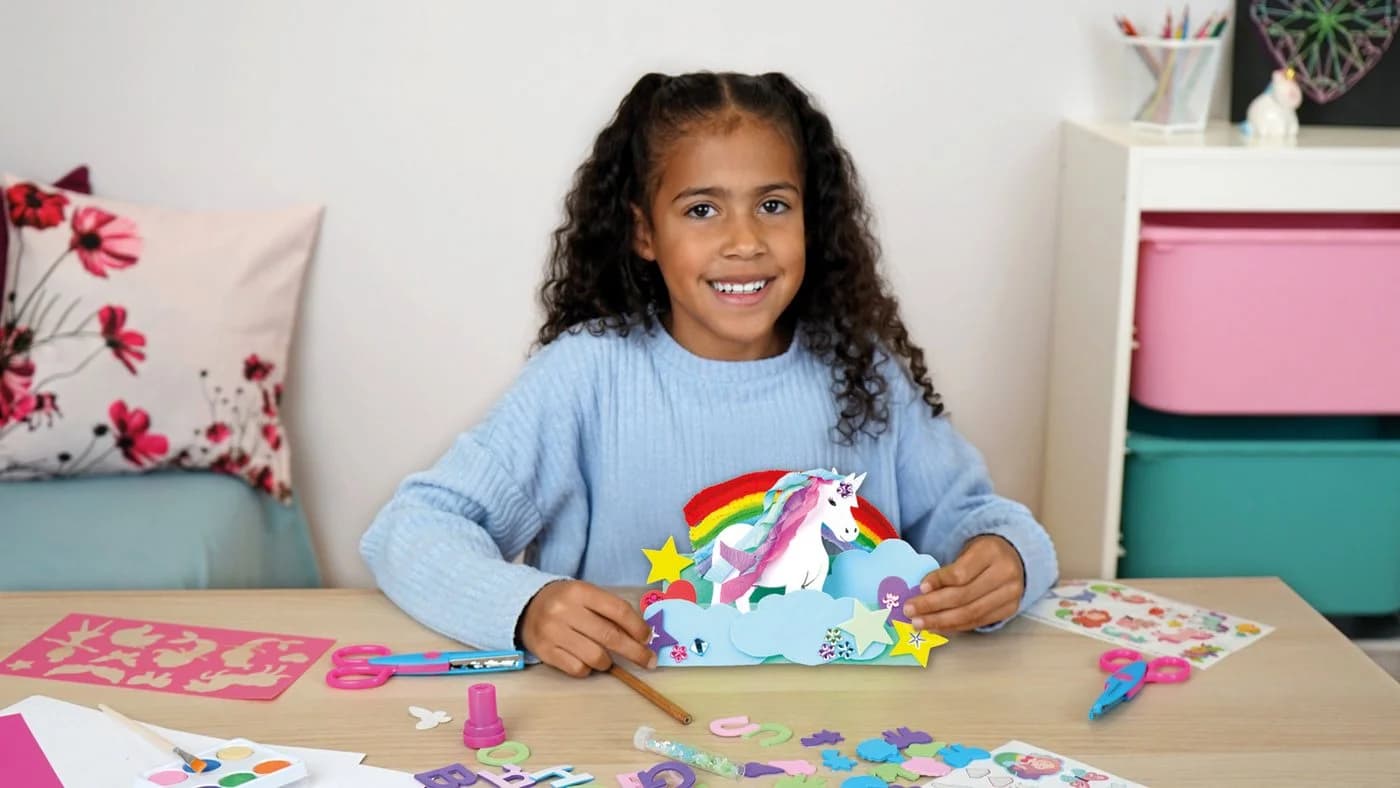 LENA® Kreativset Bastelkoffer Pferde, Premium - Bild 5