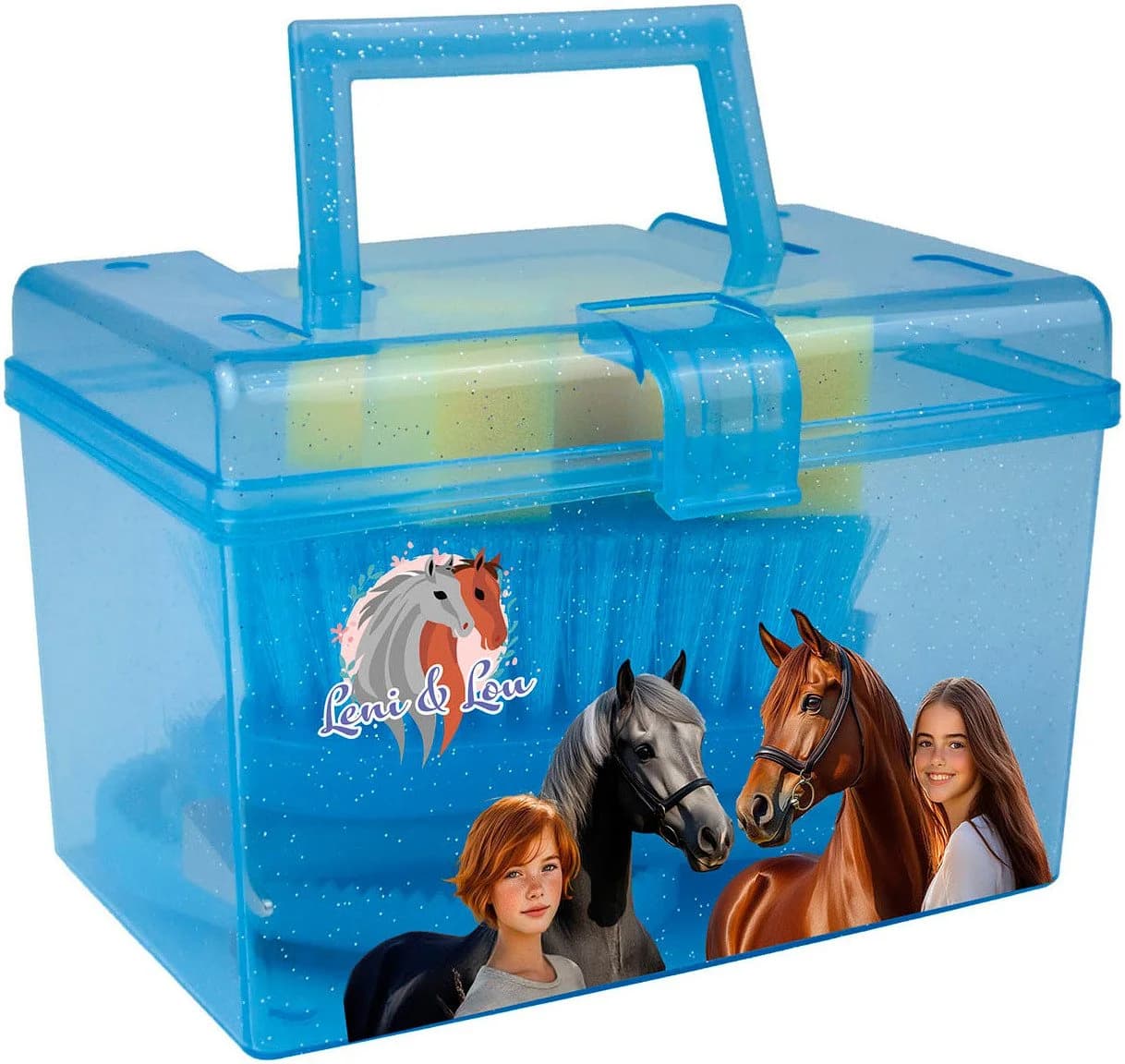 LENA® Steckenpferd Putzbox mit Zubehör, Hobby Horsing