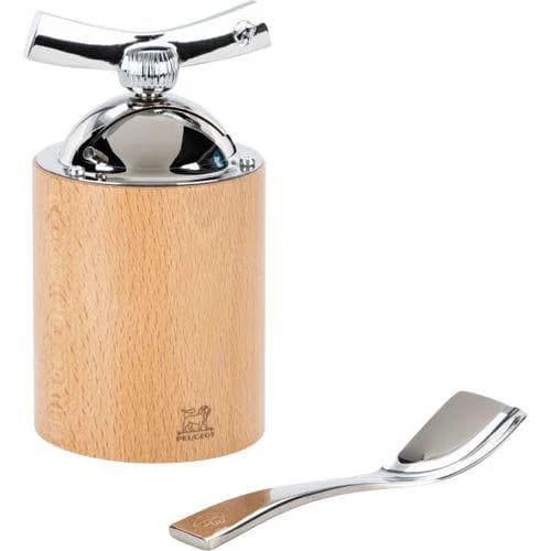 Peugeot Isen Leinsamenmühle Buchenholz 13 cm