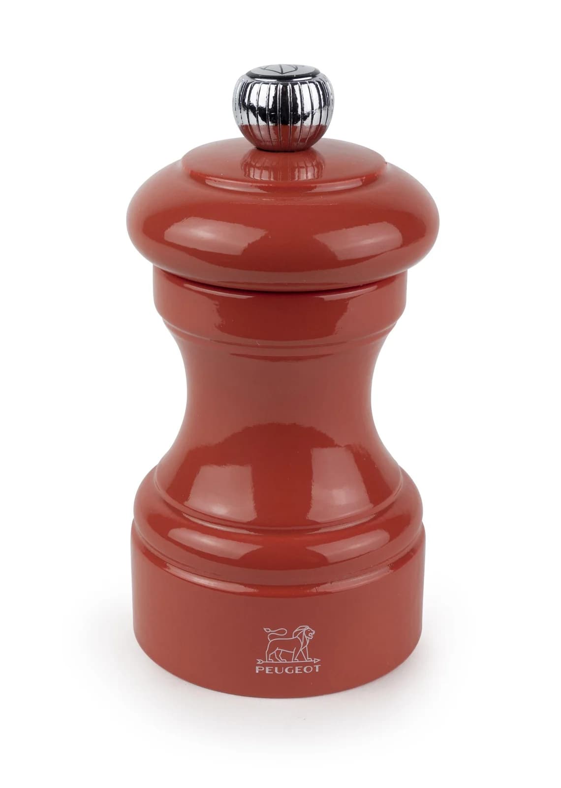 Peugeot Bistro Pfeffermühle 10 cm Terrakotta lackiert Holz