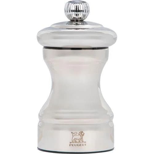 Peugeot Bistro Chef Shiny Salzmühle 10cm Chrom-Glänzend