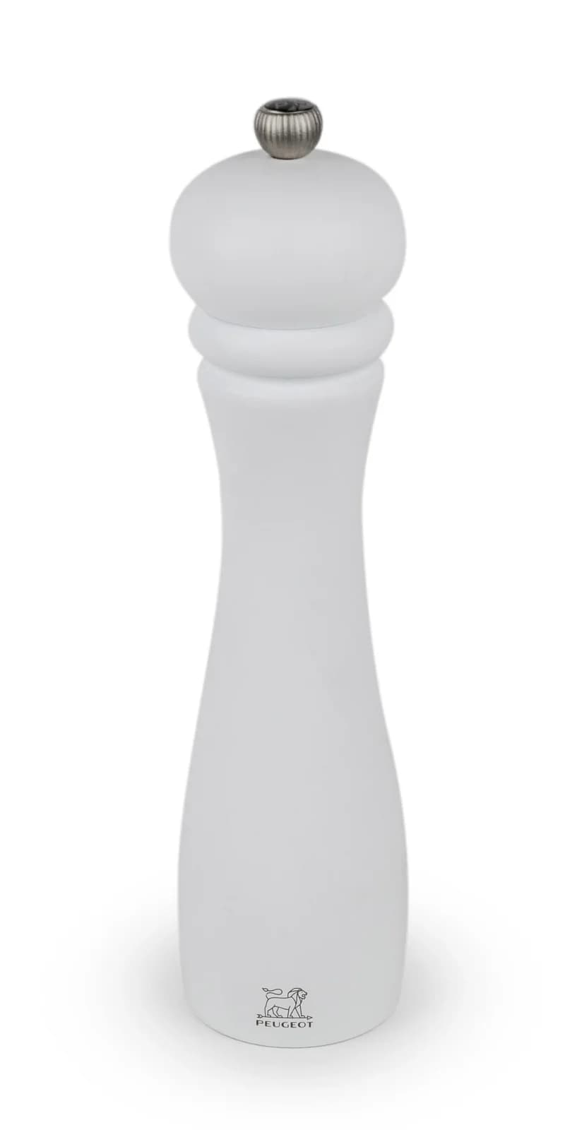PEUGEOT CHECKMATE Pfeffermühle Sonderedition Weiß Matt Buchenholz
