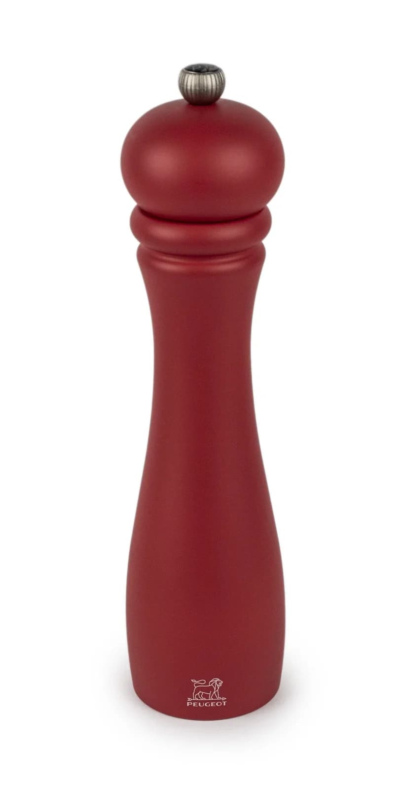 PEUGEOT CHECKMATE Pfeffermühle Sonderedition Rot Buchenholz