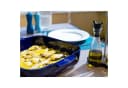 PEUGEOT Auflaufform APPOLIA Keramik 36cm Quadratisch Blau Bild 1