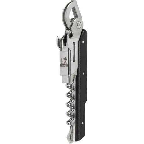 Peugeot Clavelin Sommelier Korkenzieher Schwarz ABS