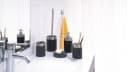 Ridder Aufbewahrungsbecher Stone Schwarz Polyresin Edelstahl Bild 1