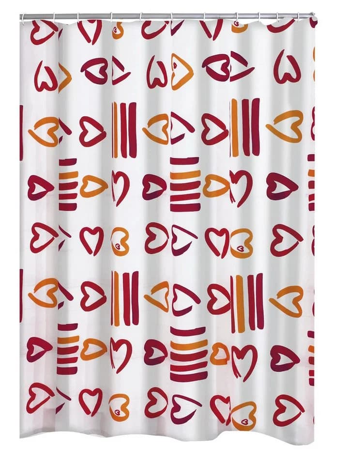 Ridder Duschvorhang Lovely Rot 180 cm - Bild 2