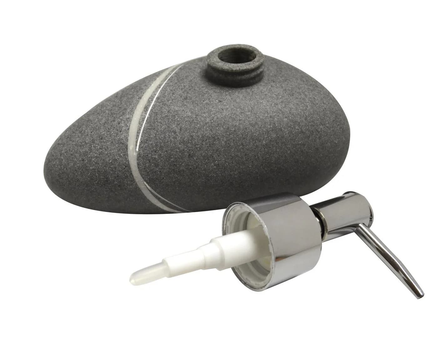 Ridder Seifenspender Little Rock Grau Steinoptik - Bild 3