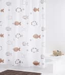 Ridder Duschvorhang Fishes Beige 180 cm Bild 1