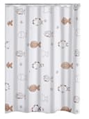 Ridder Duschvorhang Fishes Beige 180 cm Bild 2