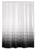 Ridder Duschvorhang Blacky Semitransparent-schwarz 120 cm Bild 2