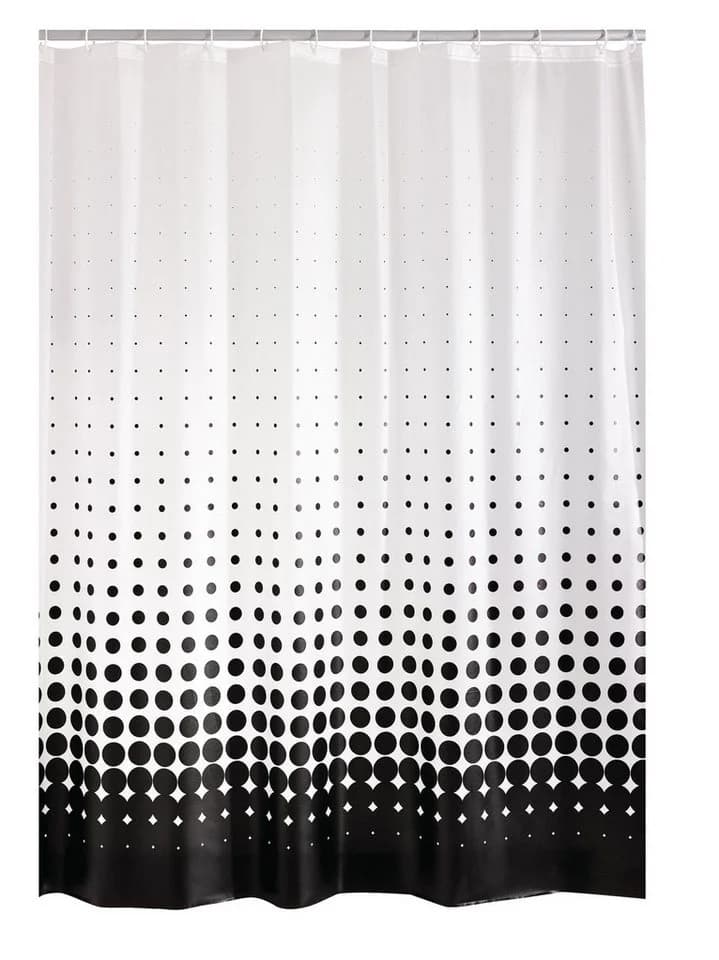 Ridder Duschvorhang Blacky Semitransparent-schwarz 120 cm - Bild 2