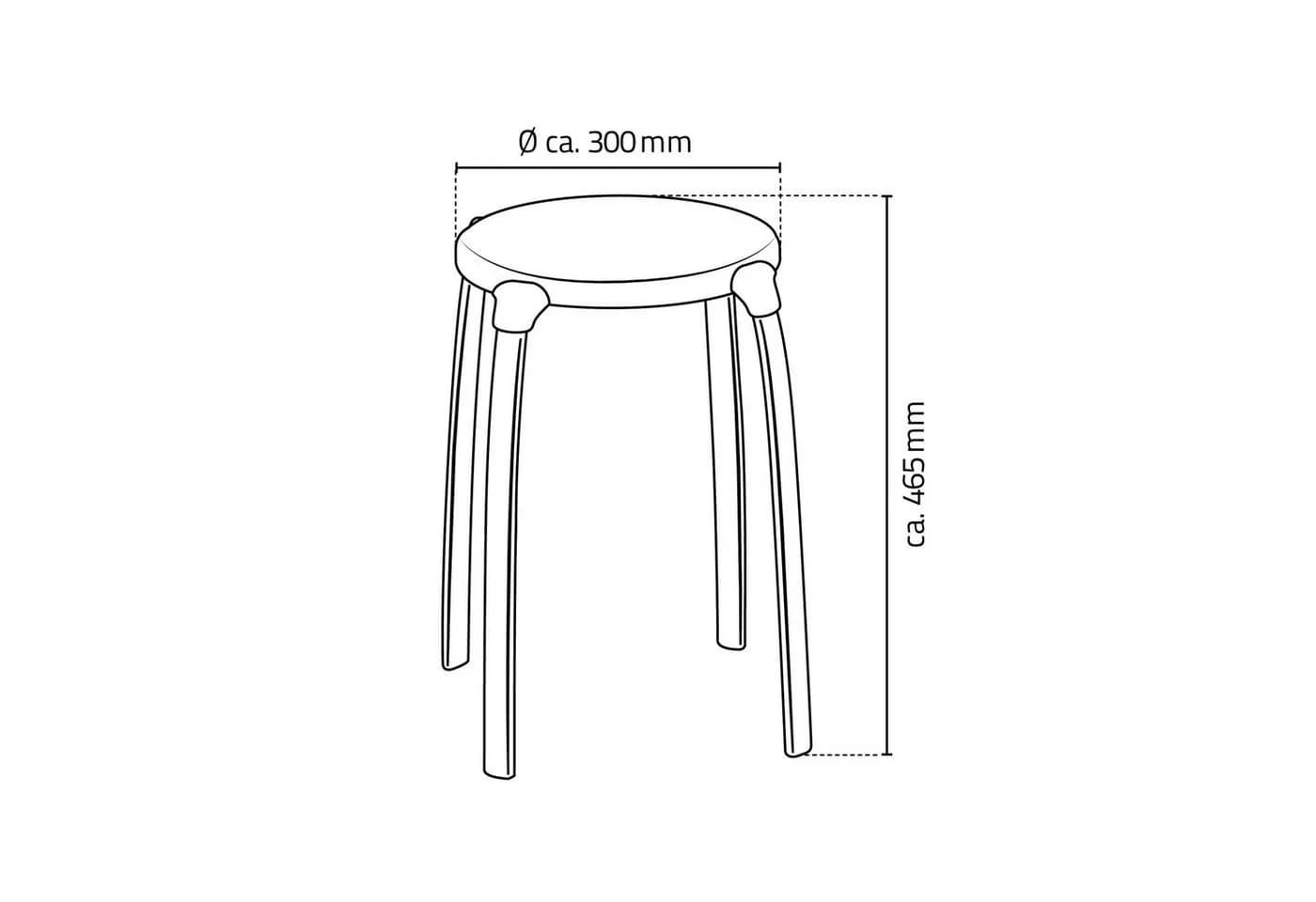 Ridder Duschklappsitz Max grau - Rutschfester Badhocker - Bild 4